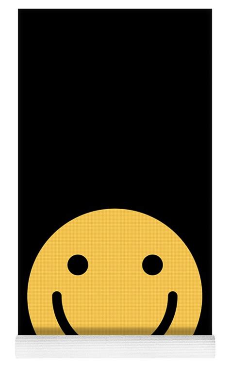 Smiley Face Cute Simple Smiling Happy Face Yoga Mat By Dogboo Pixels