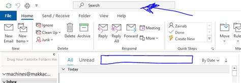 How Do I Move The Search Bar Back In Outlook