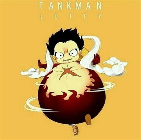 Check out amazing tankmen artwork on deviantart. Luffy's Tankman Mode. | Anime chibi, Personagens de anime