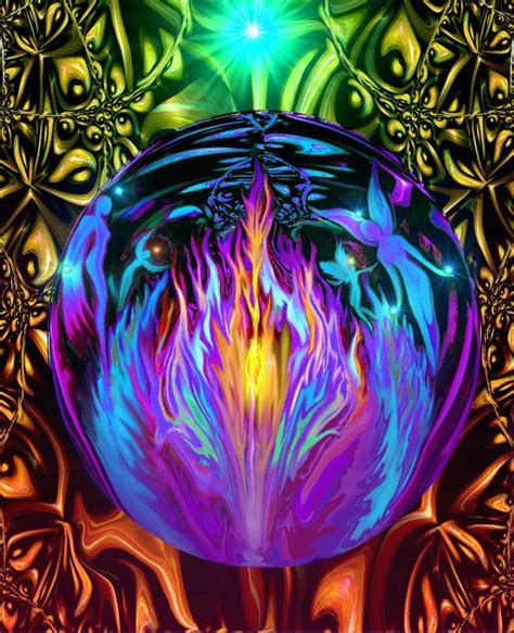 3d Fantasy Fantasy World Psychedelic Art Use Your Illusion Chakra