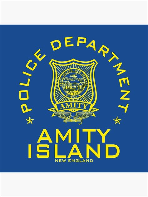 Amity Island Police Department Inspired By Jaws Photographic Print