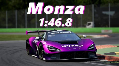 Monza Hotlap Setup 1468 Mclaren 720s Gt3 Assetto Corsa