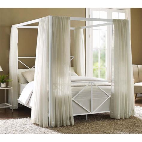 Get free shipping on qualified white canopy tents or buy online pick up in store today in the storage & organization department. DHP Rosedale Modern Romance Metal Queen Canopy Bed in ...