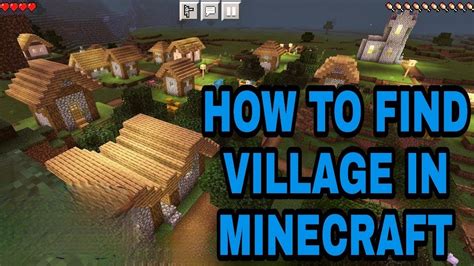 How To Find Village In Minecraft Easy Trick Youtube