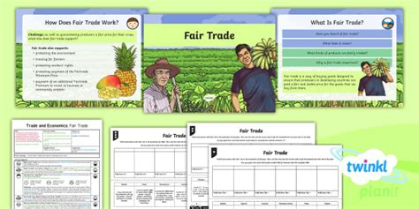 Fair Trade Lesson Plan 4 Year 6 Geography Teacher Made