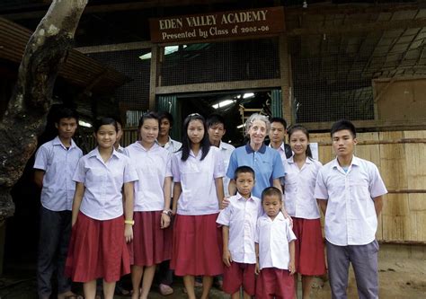 Retired Missionary Volunteer Empowers Young Refugees In Thailand