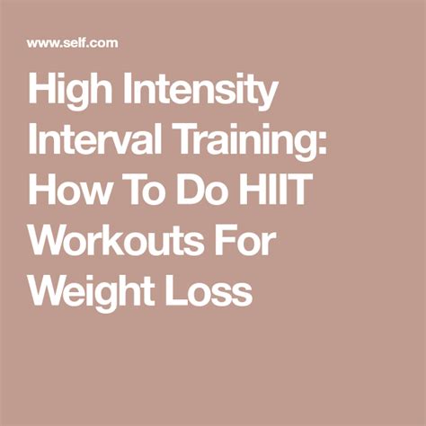 What Is Hiit And How Can It Improve Your Workouts High Intensity