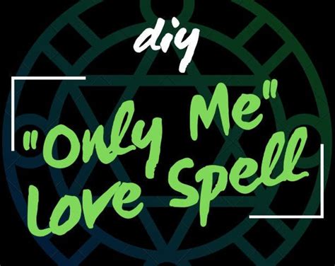 Diy Only Me Love Spell Instructions From My Grimoire Etsy