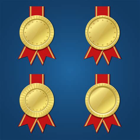 Medalla De Ganador Aislado 1268434 Vector En Vecteezy