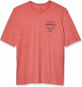 Izod Men 39 S Big Big Short Sleeve Graphic T Shirt Claret Red X
