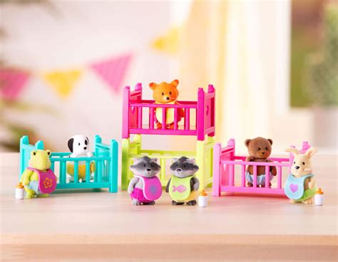 Woodzeez Woodzeez Babeez Assortment S1 Baby Animal Toy Set With