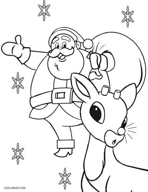 santa's reindeer coloring pages Reindeer coloring pages printable below