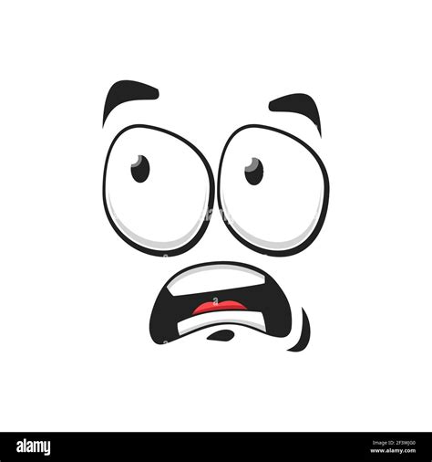 Astonished Face Stock Vector Images Alamy