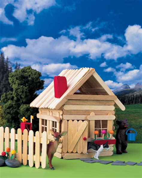 12+ diy wood duck box house plans free plans. 15 Homemade Popsicle Stick House Designs - Hative