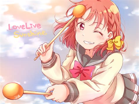 Takami Chika Chika Takami Love Live Sunshine Wallpaper By