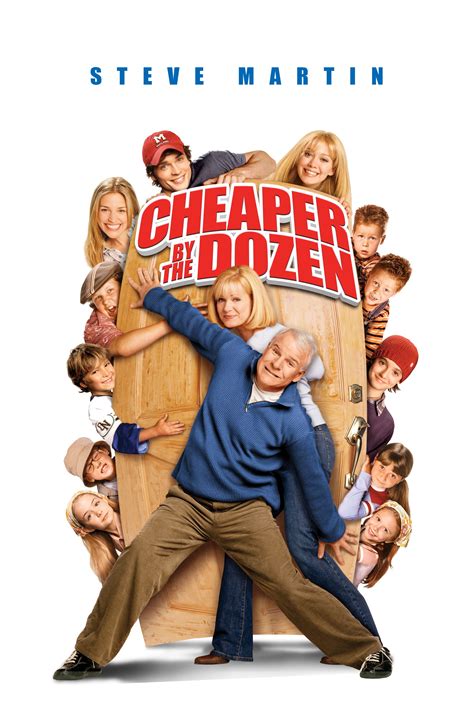 Cheaper By The Dozen 2003 Movie Poster Steve Martin Bonnie Hunt