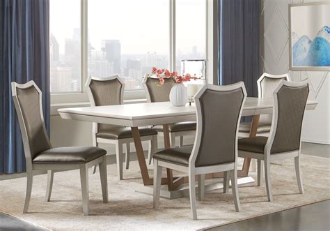 Professional delivery and setup to: Sofia Vergara Cambrian Court Ash 5 Pc Dining Room | Dining ...