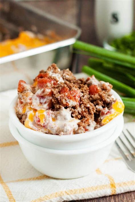 Cheesy Keto Ground Beef Casserole With Tomatoes Ready In 25 Minutes