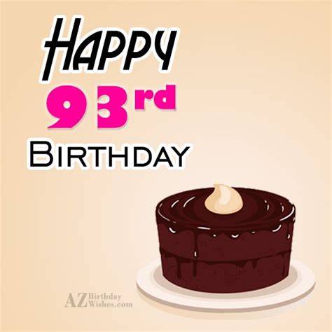 93rd Birthday Wishes