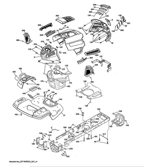 Husqvarna Yt42dxls 96043028100 Lawn Tractor Partswarehouse