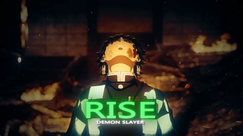 Demon Slayer Rise Amvedit Youtube