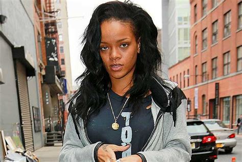 Without Makeup Celebrities Rihanna Without Makeup Orignal Beauty