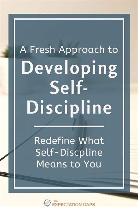 Gain The Awareness You Need To Develop Self Discipline