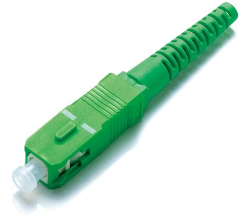 SM SC APC Simplex Fiber Optic Connectors DB Low Insertion Loss With RoHS