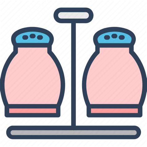 Pepper mill, pepper pots, pepper shakers, salt pots, salt shakers icon - Download on Iconfinder