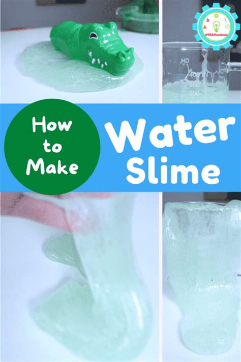 How To Make Water Slime That Looks Just Like Fresh Water