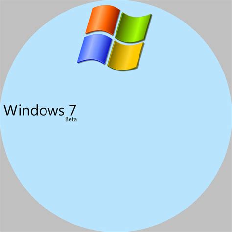 Windows 7 Beta Disc Label By Speakingsoul On Deviantart