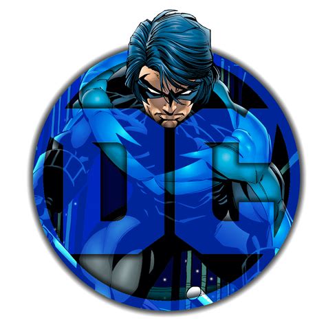 Dc Nightwing Logo By Thestrangeeli Batman Vs Superman Dc Comics Batman