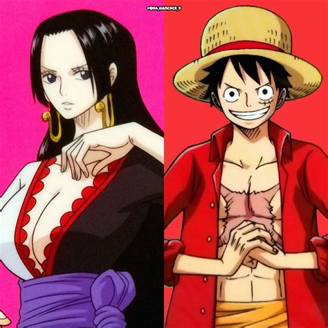 Mengenal lebih dekat karakter utama pada anime dan manga one piece, bahwa luffy adalah seorang bajak laut yang memiliki tubuh yang lentur yang . Pin by Boa Hancock on Luffy x Hancock | One piece ship ...