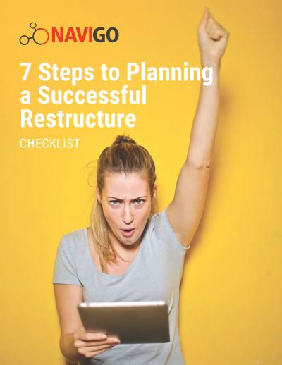 Steps To Plan A Successful Restructure Restructure Checklist