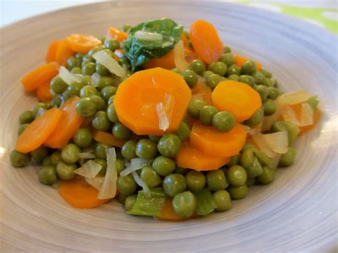 Poêlée de petits pois et carottes Diet Délices