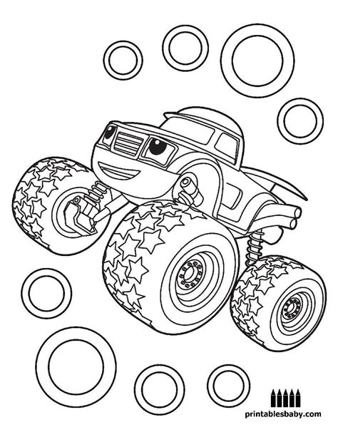 Maybe you would like to learn more about one of these? Blaze and the Monster Machines Coloring Pages Unique ...