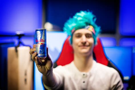 Fortnite Savant Ninja Gets Face On Red Bull Can Variety