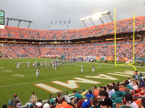 Today, the miami dolphins offered a glimpse of what the players. Sun Life Stadium, Miami Dolphins football stadium ...