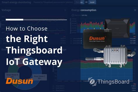 How To Choose The Right Thingsboard Iot Gateways Dusuniot