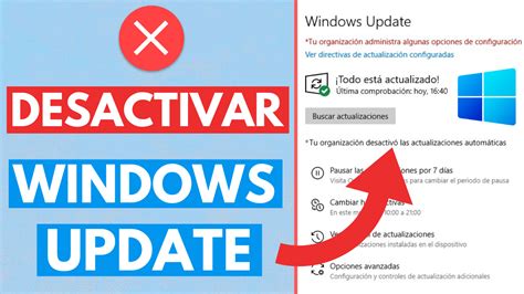 Desactivar Actualizaciones Automaticas En Windows 10 Facil Y RÁpido Actualizado 2021