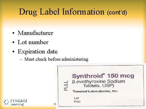 Chapter 6 Oral Medication Labels And Dosage Calculation