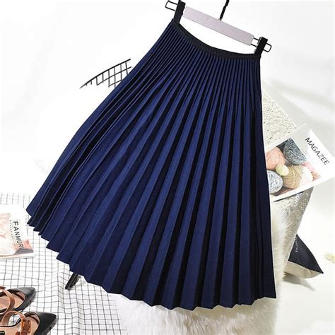 Elegant Pleated Skirt High Waist White Long Skirt Lastrafashion