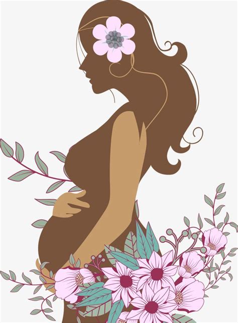 Pregnant Mother Png Transparent Pregnant Mother Vector Material