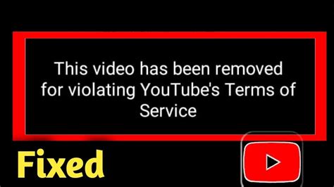 This Video Has Been Removed From For Violating Youtubes Terms Of