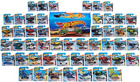 Hot Wheels 50 Car Pack Of 164 Scale Vehicles Individually Packaged