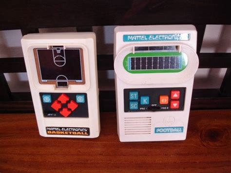 Junque Mattel Electronics Handheld Games From The 1970s