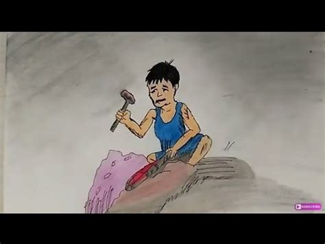 It is an international day to raise awareness and prompt action the international labour organziation (ilo) launched the world day against child labor in 2002. STOP CHILD LABOUR Coloring Drawing Step By Step || World ...