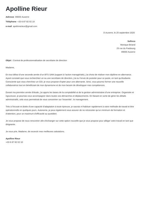 Fin De Lettre De Motivation Phrases De Conclusion Exemples