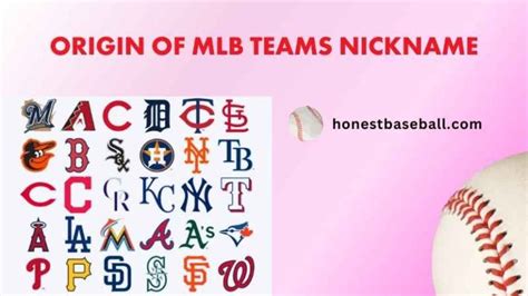 Origin Of Mlb Teams Nickname How The Names Evolved Know Some Hidden
