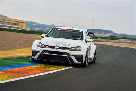 Wallpaper Volkswagen Golf Gti Tcr Race Car White Cars And Bikes 9800